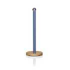 Swan Nordic Towel Pole with Wooden Base - Blue