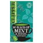 Clipper Organic Mint & Fennel After Dinner Herbal Tea Bags 20s, 20s