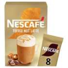 Nescafe Gold Toffee Nut Latte Sachets 8 per pack