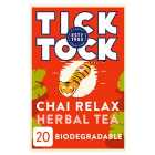 Tick Tock Wellbeing Chai Relax 20 per pack