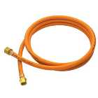 Sievert SI717321 Propane hose assembly 2m 3/8 BSP L/H connection both ends