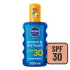 NIVEA SUN Protect & Dry Touch SPF 30 Sunscreen Spray 200ml