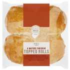 M&S Mature Cheddar Topped Rolls 4 per pack
