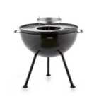 Tower 2-in-1 Fire Pit and BBQ - Black