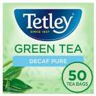 Tetley Green Decaffeinated Tea Bags 50 per pack
