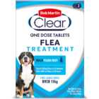 Bob Martin Clear Flea Tablets for Large Dogs 11kg+