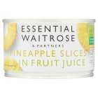 Essential Pineapple Slices In Fruit Juice, drained 140g