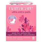 Natracare Organic Cotton Ultra Extra Long Pads with Wings 8 per pack
