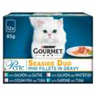 Gourmet Perle Pouches Seaside Duo Cat Food 12 x 85g
