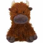 Rosewood Tough Rope Core Cow Dog Toy 22cm