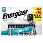 Energizer Max Plus AAA 10 per pack