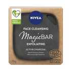 NIVEA Magic Bar Exfoliating Charcoal Face Cleansing Scrub 75g