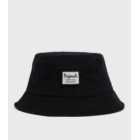 Jack & Jones Black Cord Logo Bucket Hat
