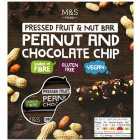M&S Peanut & Chocolate Chip Bars 4 x 35g