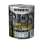 Ronseal Direct to Metal Paint - Steel Grey Matt, 750ml