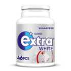 Extra White Sugarfree Chewing Gum Bottle 46 Pieces 64g
