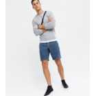 Blue Denim Relaxed Fit Shorts