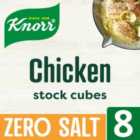 Knorr Chicken Stock Cubes Zero Salt 8 Pack 72g