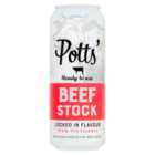 Potts Beef Stock Can 500ml