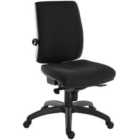 Teknik Ergo Plus Executive Operator Office Chair with Back Support - Black