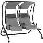 Outsunny 2 Seater Swing Seat - Grey