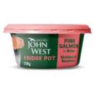 John West Fridge Pot No Drain Pink Salmon In Brine MSC 128g