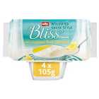 Muller Corner Bliss Whipped Greek Style Lemon Yogurts 4 x 105g