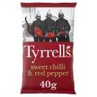 Tyrrells Sweet Chilli & Red Pepper, 40g