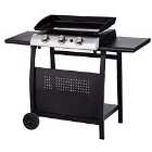 Callow Three Burner Gas Plancha with Stand