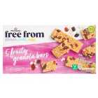 Morrisons Free From Fruity Granola Cereal Bars 5 x 30g
