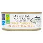 Essential MSC Tuna Chunks in Sunflower Oil, drained 112g