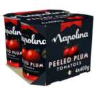 Napolina Peeled Plum Tomatoes in a Rich Tomato Juice (4x400g) 4 x 400g