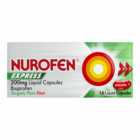 Nurofen Ibuprofen Express Liquid Capsules 16 pack