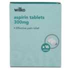 Wilko Aspirin 300mg 16 pack