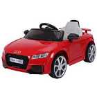 Reiten Kids Audi TT RS Ride On Car with Remote, Headlights & MP3 Player - Red