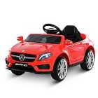 Reiten Kids Mercedes Benz Ride On Car 6V with Headlights, Music & Remote Control - Red