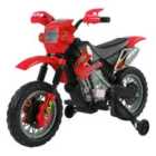 Reiten Kids Electric Ride On Motorbike 6V Battery Power - Red