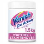 Vanish Oxi Action In-Wash Stain Remover Powder, Whites 1.5kg