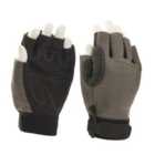 Polyester (PES) Grey Specialist handling gloves, Large