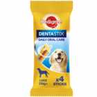 Pedigree DentaStix Daily Adult Large Dog Dental Treats 154g 4 Pack