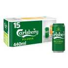 Carlsberg Lager Beer Cans 15 x 440ml