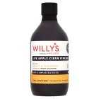 Willy's Organic Live Apple Cider Vinegar with Turmeric & Eureka Lemon, 500ml