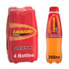 Lucozade Energy Drink Original 4 Pack 4 x 380ml