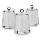 Morphy Richards Dimensions Set of 3 Canisters - White