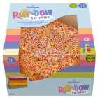 Morrisons Rainbow Sprinkles Celebration Cake Serves 16
