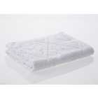 Allure Pair of Country House Bath Towels - White