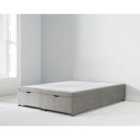 6ft Front Opening Ottoman Divan Bed Base Grey
