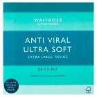 Waitrose Anti Viral Ultra Extra Large Tissues, 54 sheets