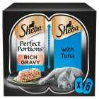 Sheba Perfect Portions Tuna in Rich Gravy, 6x37.5g