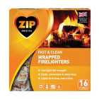ZIP Odourless Fast & Clean Wrapped Firelighters 16 per pack